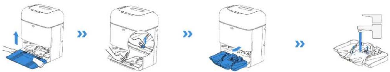 ECOVACS DEEBOT MINI - Paspas Yikama Tepsisi Bakimi - 1