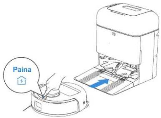 ECOVACS DEEBOT MINI - Kytke virta pälle ja lataa DEEBOT - 1