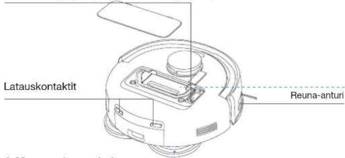 ECOVACS DEEBOT MINI - Robotin sisällä (Pölysällón kannen alla) - 1