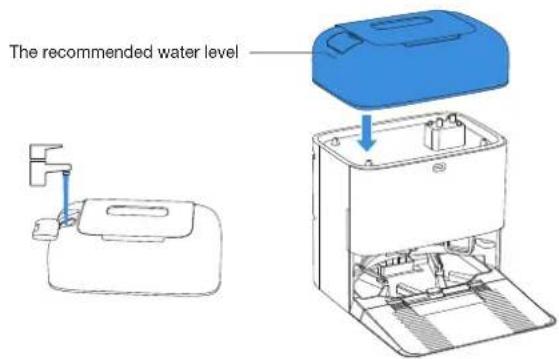 ECOVACS DEEBOT MINI - Fill the Integrated Water Tank - 1