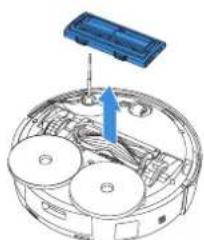 ECOVACS DEEBOT MINI - Rengjor hovedborsten - 1