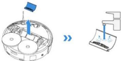 ECOVACS DEEBOT MINI - Rengora huvudborsten - 3