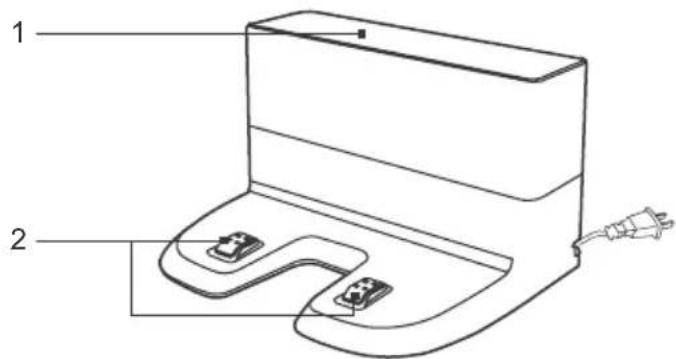 ECOVACS DEEBOT OZMO 610 - Contenuto della confezione e specifiche tecniche - 2