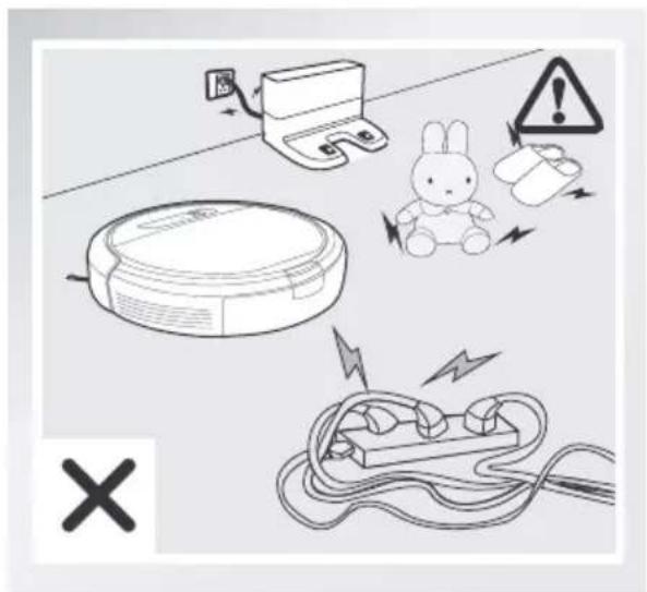 ECOVACS DEEBOT OZMO 610 - Note prima della pulizia - 3