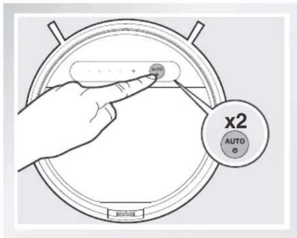 ECOVACS DEEBOT OZMO 610 - Quando è impostato lo schema di pulizia programmata: - 1