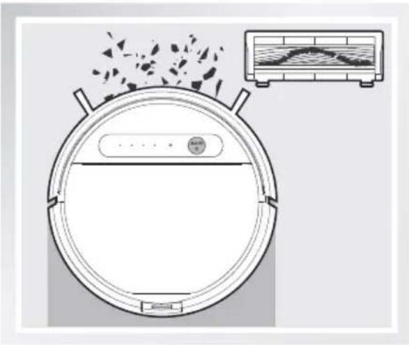 ECOVACS DEEBOT OZMO 610 - Choix d'une option d'aspiration - 1