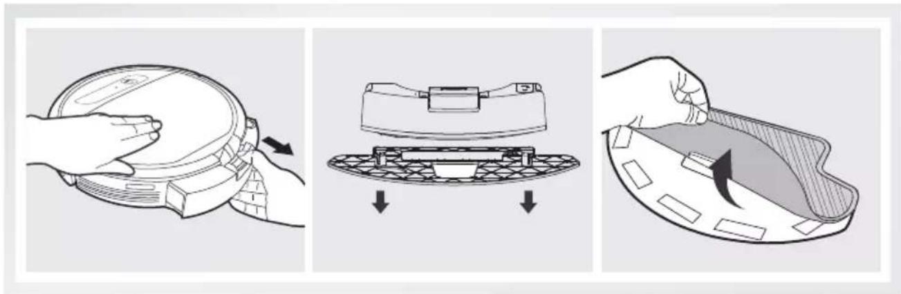 ECOVACS DEEBOT OZMO 610 - Sistema di lavaggio - 1