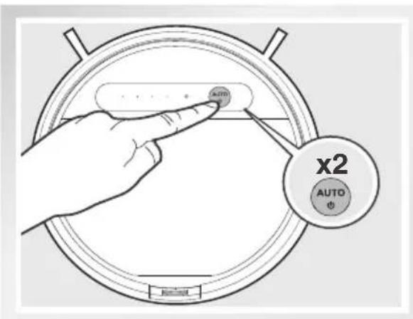 ECOVACS DEEBOT OZMO 610 - Lorsque le schéma de nettoyage programmé est défini : - 1