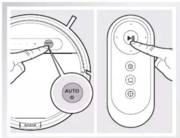 ECOVACS DEEBOT OZMO 610 - Modalità di pulizia AUTO - 1