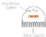 Neato Robotics Botvac D7 Connected - DIRT BIN AND FILTERS - 2