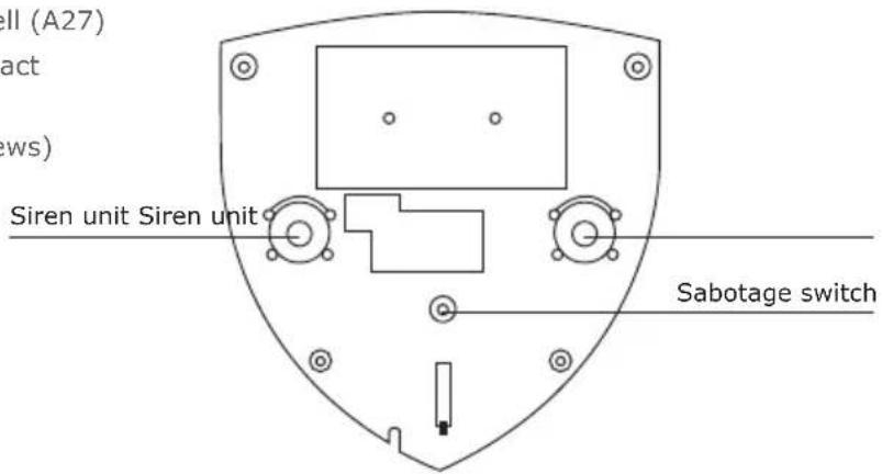 Schwaiger HG2000 532 - Batteries that are additionally required: - 1