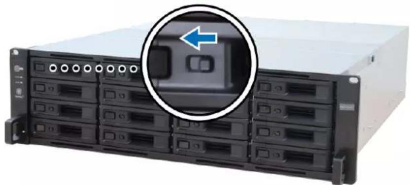 SYNOLOGY RS2818RP+ - Installation des disques - 5