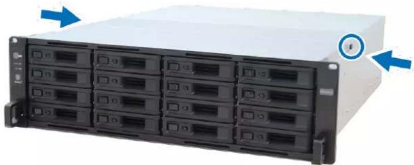 SYNOLOGY RS2818RP+ - Remplacer le ventilateur du système - 1