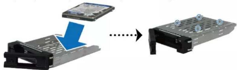 SYNOLOGY RS2818RP+ - Installation des disques - 3