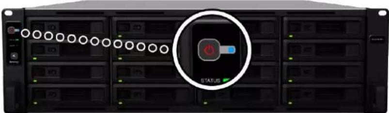 SYNOLOGY RS2818RP+ - Démarrer votre RackStation - 2