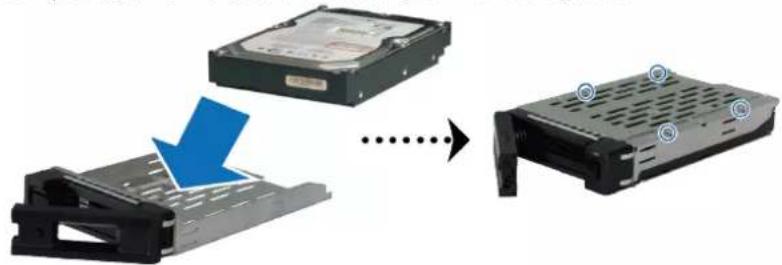 SYNOLOGY RS2818RP+ - Installation des disques - 2