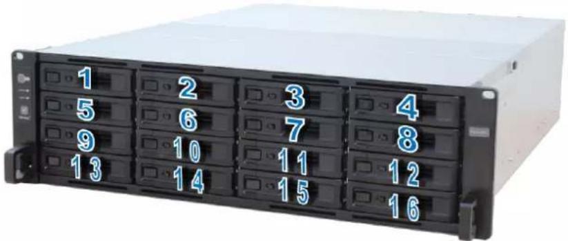 SYNOLOGY RS2818RP+ - Installation des disques - 6