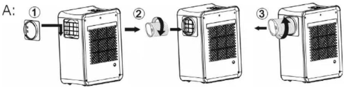 Sonnenkönig Fresco 700 - Kuhlbetrieb - Ruckansicht - 1