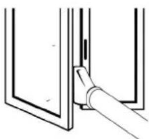 Sonnenkönig Fresco 700 - Gebrauch des gerätes mit endanschluss für fenster Schließen Sie an das Endstück den Endanschluss (4). - 2