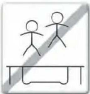 EXIT Elegant Premium - RÄDGIVENDE FORHOLDSREGLER MENS TRAMPOLINEN ANVENDES - 3