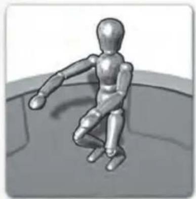 EXIT Elegant Premium - Anvendelse at trampolinen - 1