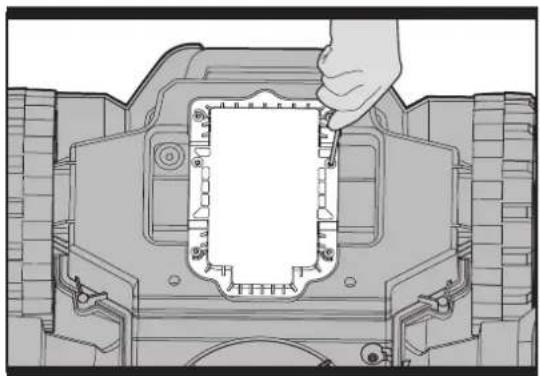 WORX Landroid WG792E - ADVERTENCIA! Pulse el botón ON/OFF en OFF antes de realizar cualquier ajuste, sustitución o reparación. - 1