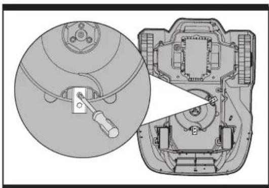 WORX Landroid WG792E - Replace the Blades (See Fig. K) - 1