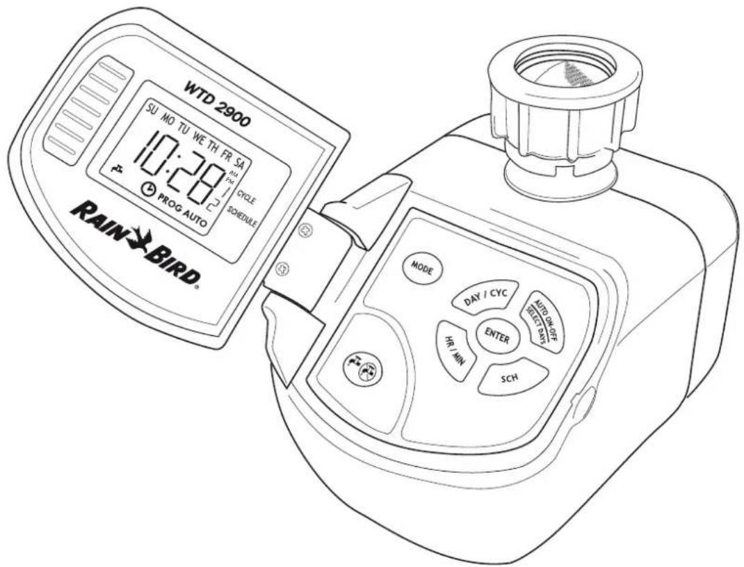 RAIN BIRD WTD 2900 - Manuel d'utilisation - 1