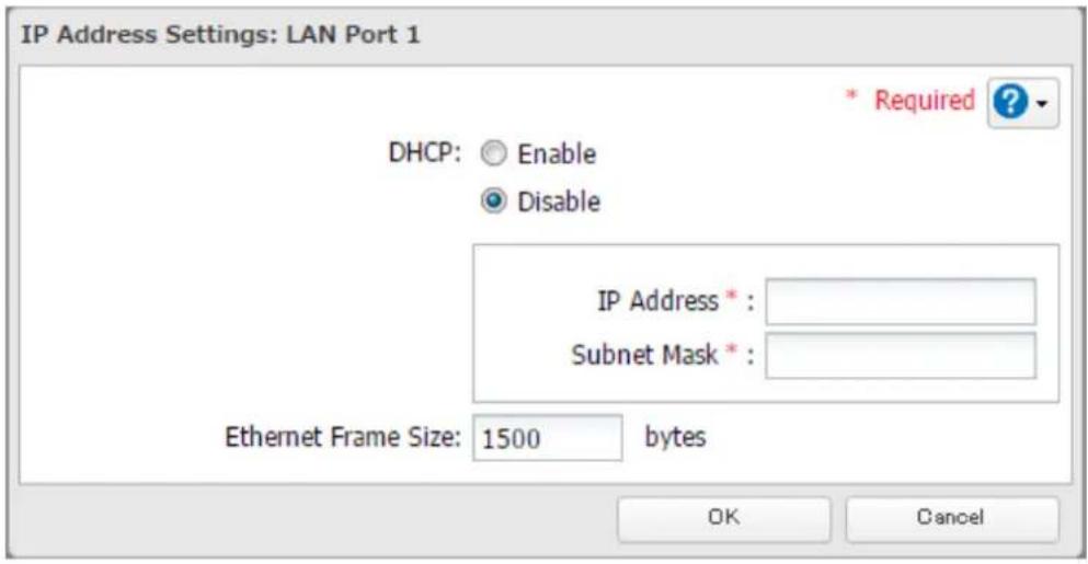 BUFFALO TeraStation TS7120r - IP Address - 2