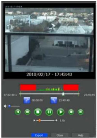 BUFFALO TeraStation TS7120r - Exportation des enregistrements vidéos sauvegardés en tant que fichier vidéo MOV - 3
