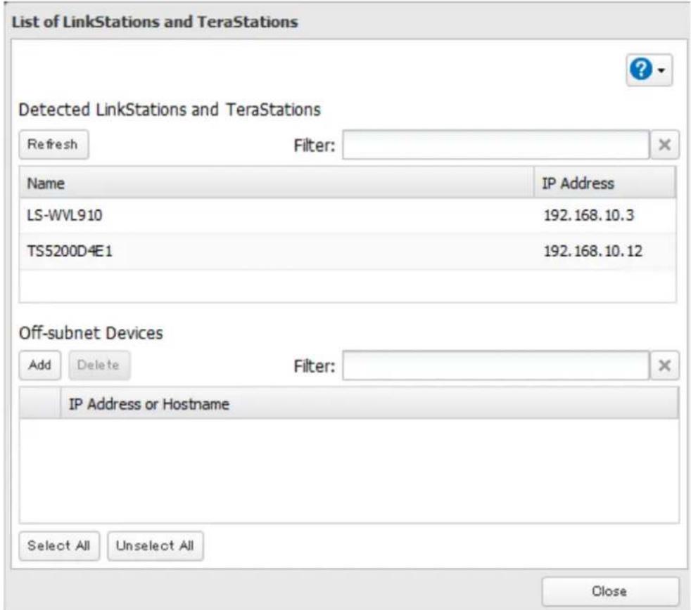BUFFALO TeraStation TS7120r - Sauvegarde vers une LinkStation ou une TeraStation d'un autre réseau lors d'une connexion via VPN - 4