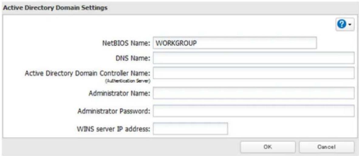 BUFFALO TeraStation TS7120r - Enter the desired settings, then click [OK]. - 1