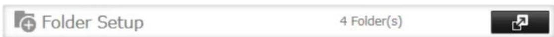 BUFFALO TeraStation TS7120r - Click Light of "Folder Setup (Configuration des dossiers)". - 1