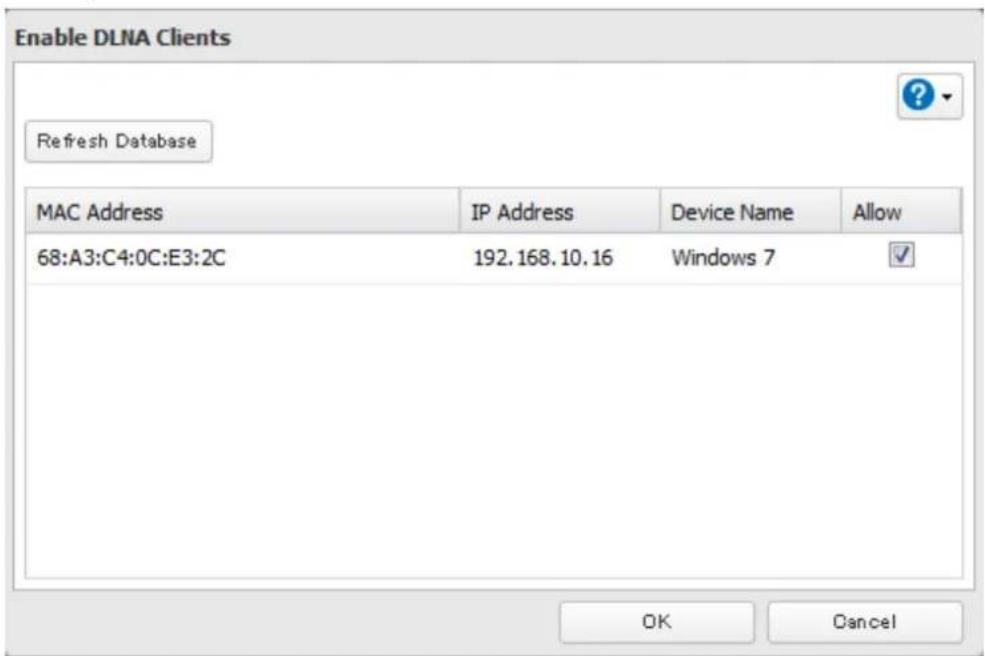 BUFFALO TeraStation TS7120r - Périphériques compatibles DLNA connectés - 4