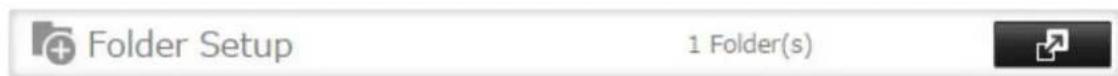 BUFFALO TeraStation 5810DN - Accédez à [Partage de fichiers (File Sharing)] - [Configuration des dossiers (Folder Setup)]. - 1