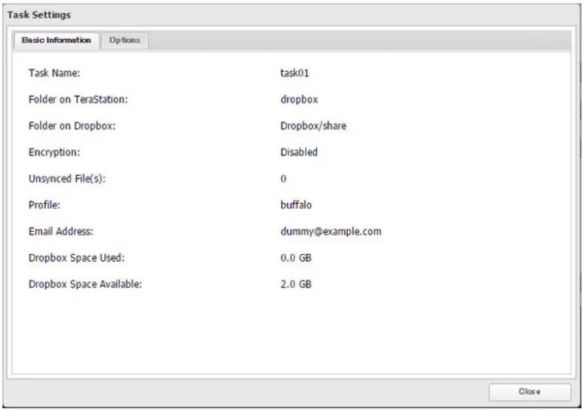 BUFFALO TeraStation 5810DN - Cliquez sur l'onglet [Options]. - 1