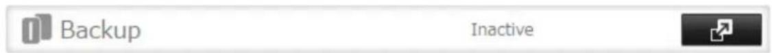 BUFFALO TeraStation 5810DN - Cliquez sur le « Sauvegarde (Backup) ». - 1
