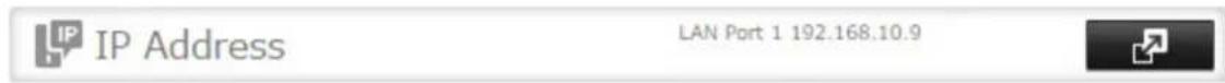 BUFFALO TeraStation 5810DN - Cliquez sur « Adresse IP (IP Address) ». - 1