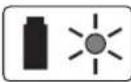 BOSCH GAL 1230 CV - Luce continua indicatore di carica della batteria verde 4 - 1