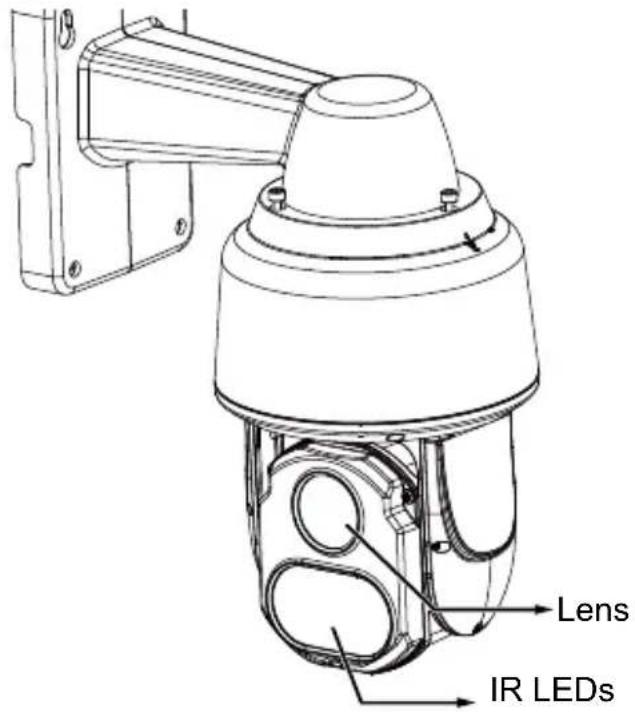 Vivotek SD9364EH - Physical Description - 1
