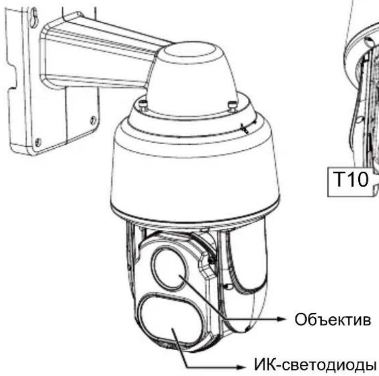 Vivotek SD9364EH - Физическое описание - 2
