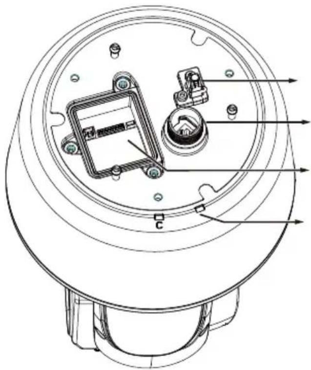 Vivotek SD9364EH - Descrição física - 3