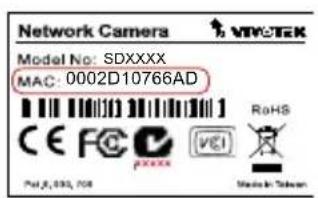 Vivotek SD9364EH - Hardware Installation - 1