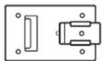 TP-LINK EAP330 - Optie 1: Plafond rail montage - 1
