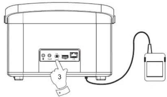 ROBERTS R1 - Étape 2 - Branchez votre haut-parleur et allumez pour la première utilisation - 1