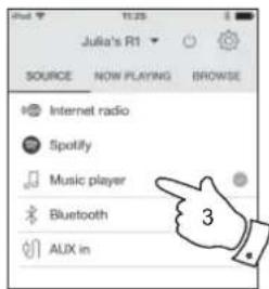 ROBERTS R1 - Configurer I'acces UPnP avec Windows Media Player - 2