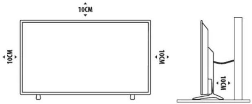 TESLA 49S901SUS - INSTALLATION DU TÉLÉVISEUR - 1