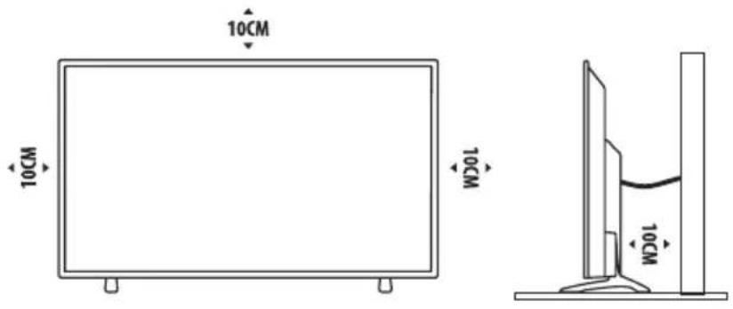 TESLA 49S901SUS - ПОЗИЦИОНИРАЊЕ НА ТЕЛЕВИЗОРОТ - 1