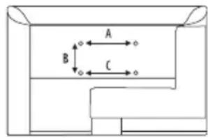 TESLA 49S901SUS - POZIȚIONAREA SETĂRII TV - 3