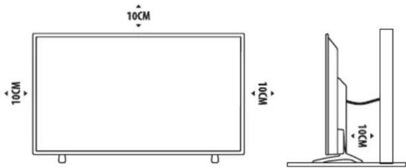 TESLA 49S901SUS - POSTAVITEV TELEVIZIJSKEGA SPREJEMNIKA - 1